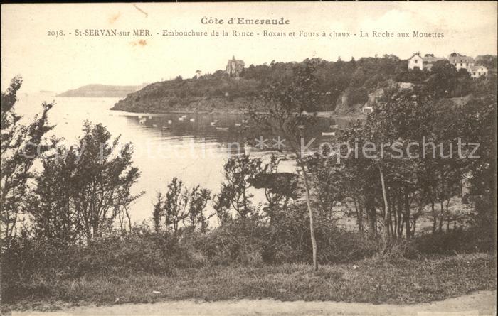 Saint-Servan Ille-et-Vilaine Embouchure de la Rance