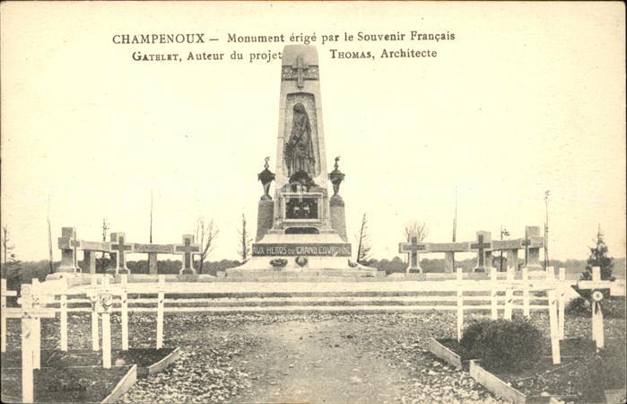 Champenoux Monument