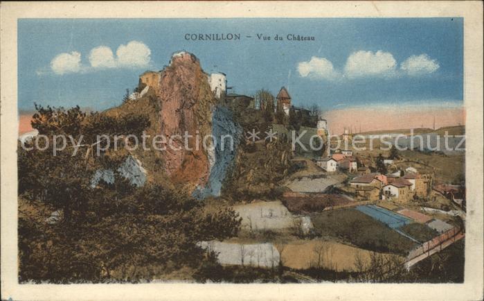 Cornillon-sur-l Oule Ruines du chateau