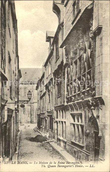 Le Mans Sarthe Maison de la Reine Berengere