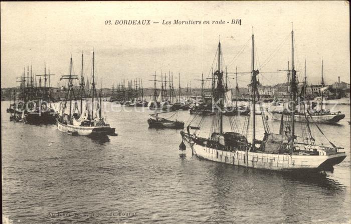 Bordeaux Les Morutiers en rade Bateau
