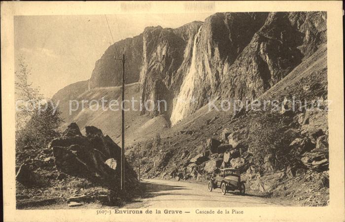 La Grave Cascade de la Pisse Wasserfall