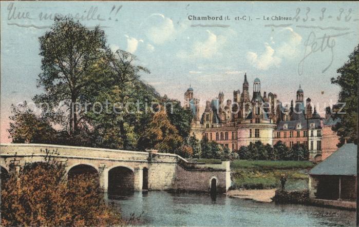Chambord Blois Chateau Pont