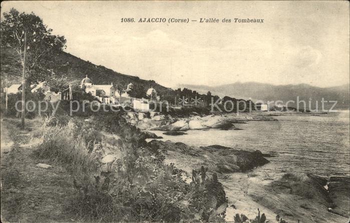 Ajaccio Allee des Tombeaux