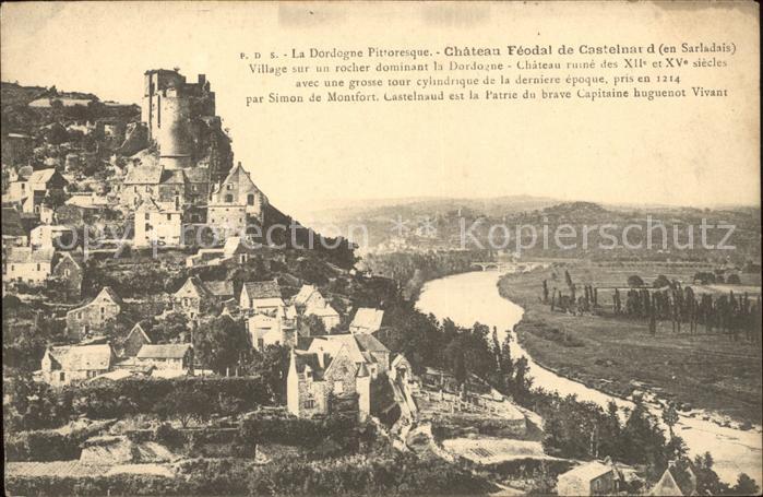 Castelnaud-la-Chapelle Chateau Feodal Histoire