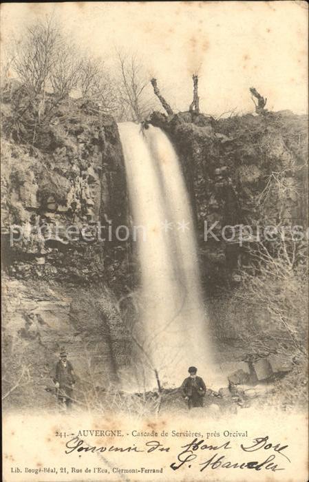 Orcival Cascade de Servieres Wasserfall