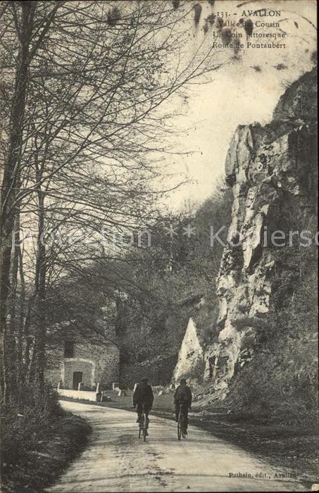 Avallon Vallee du Cousin Route de Pontaubert
