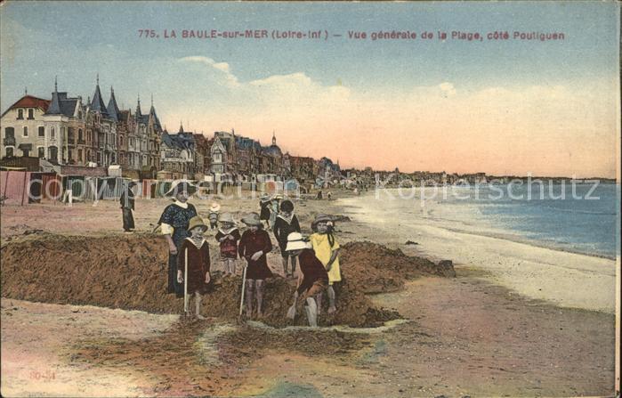 La Baule-sur-Mer Plage cote Pouliguen