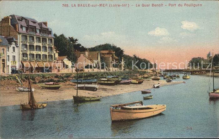 La Baule-sur-Mer Quai Benoit Port du Pouliguen Bateau