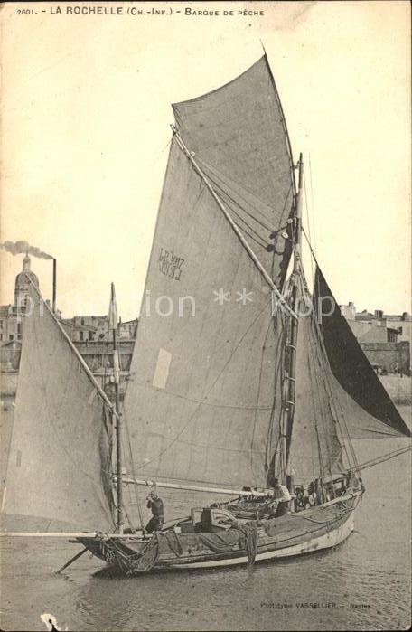 La Rochelle Charente-Maritime Barque de Peche