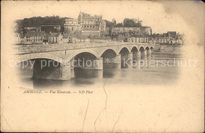Amboise Vue generale Pont