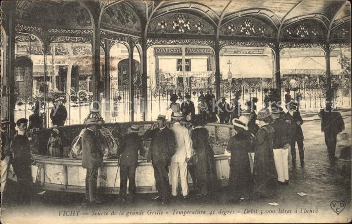 Vichy Allier Source de la grande Grille