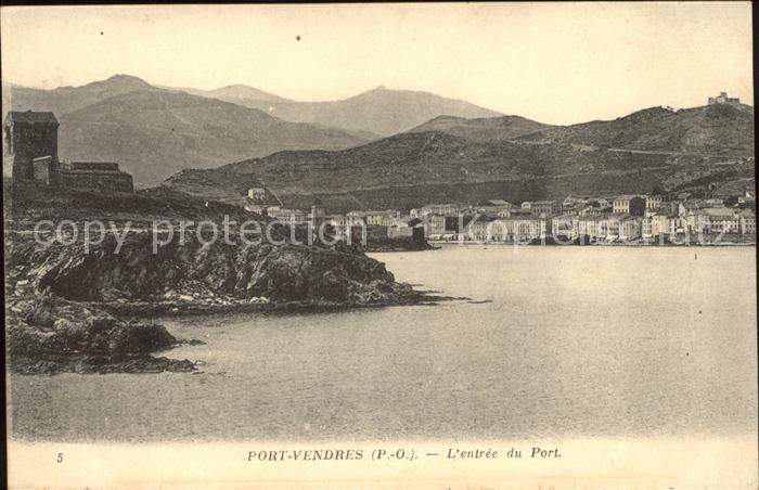 Port-Vendres Entree du Port