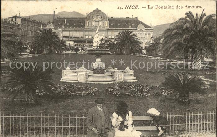Nice Alpes Maritimes Fontaine des Amours