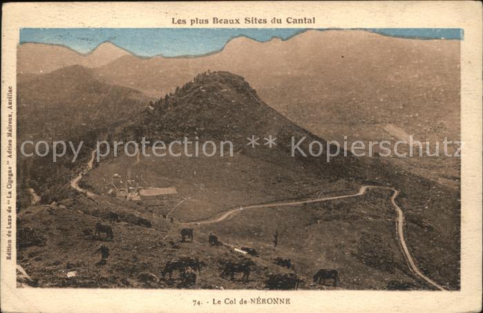 Salers Panorama Col de Neronne