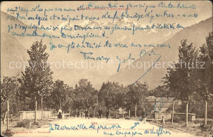 Luchon Haute-Garonne Nouveau Boulevard Lezat et Port de Vena