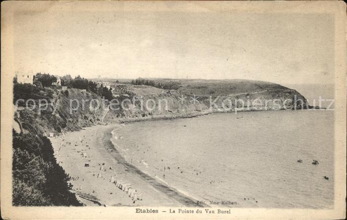Etables-sur-Mer Cotes-d Armor Pointe du Vau Burel Plage