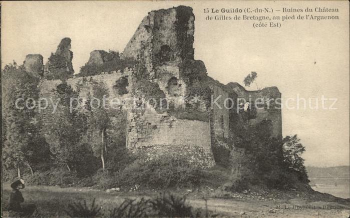 Le Guildo Ruines du Chateau de Gilles de Bretagne