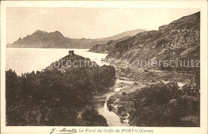 Porto Corse Panorama Fond du Golfe
