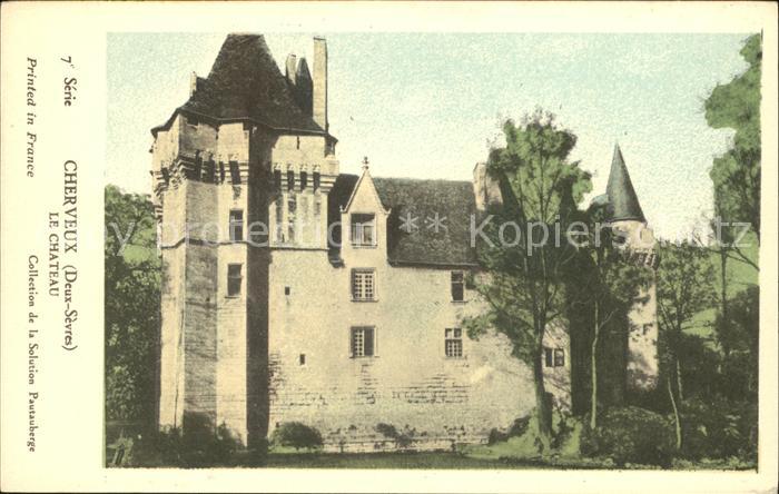 Cherveux Chateau Histoire