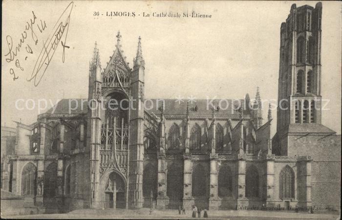 Limoges Haute Vienne Cathedrale Saint Etienne