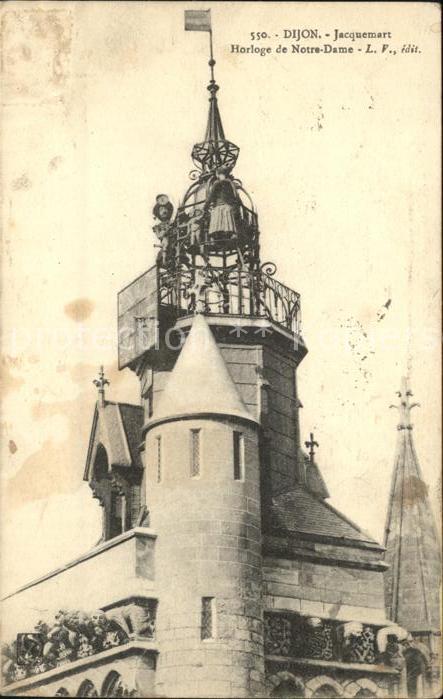 Dijon 21 Jacquemart Horloge de Notre Dame