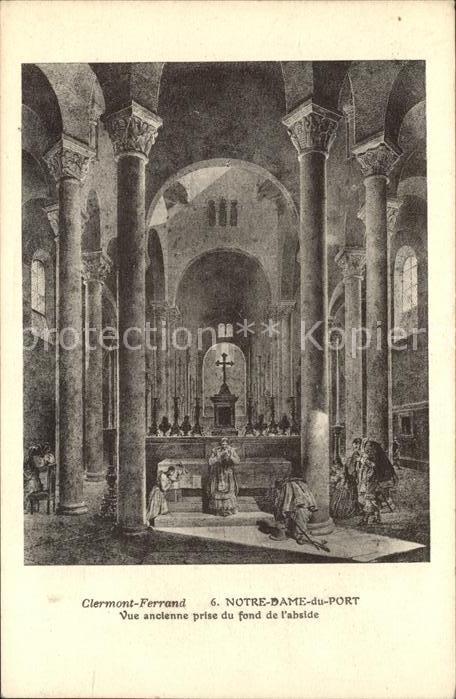Clermont-Ferrand Eglise Notre Dame du Port