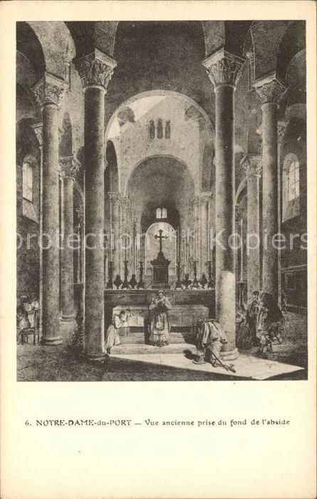 Clermont-Ferrand Eglise Notre Dame du Port