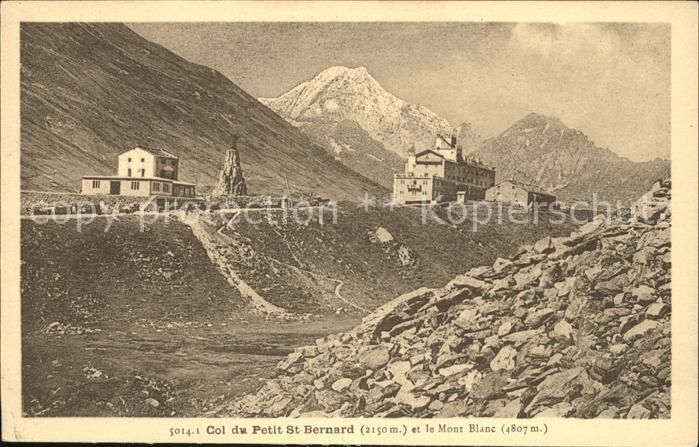 Bourg-Saint-Maurice Col du Petit Saint Bernard et le Mont B