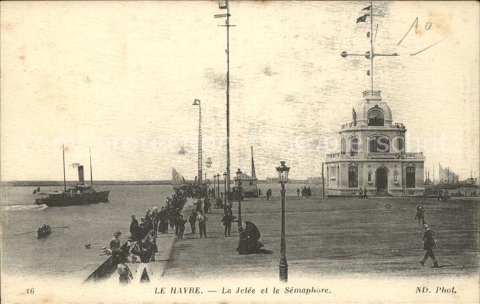 Le Havre Jetee et le Semaphore Vapeur