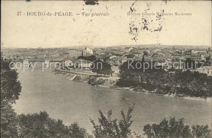 Bourg-de-Peage Vue generale Pont