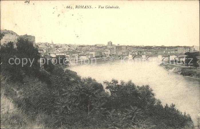 Romans-sur-Isere Vue generale Pont