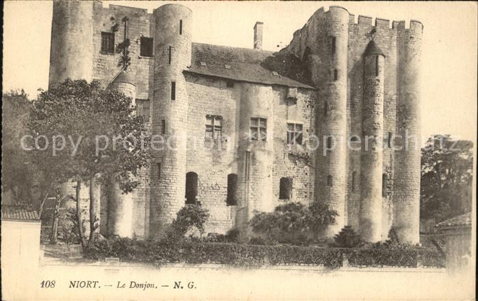 Niort 79 Le Donjon Chateau