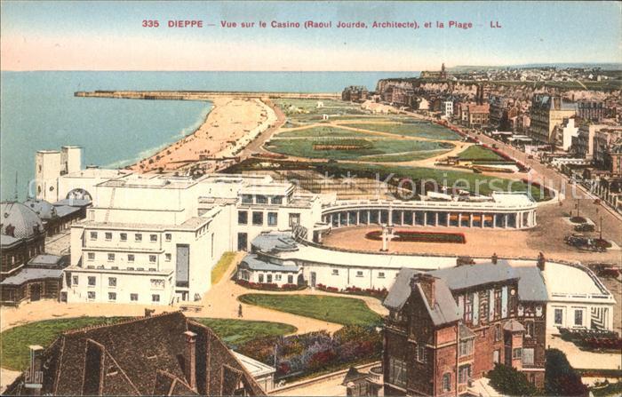 Dieppe 76 Vue sur le Casino Architecte R. Jourde