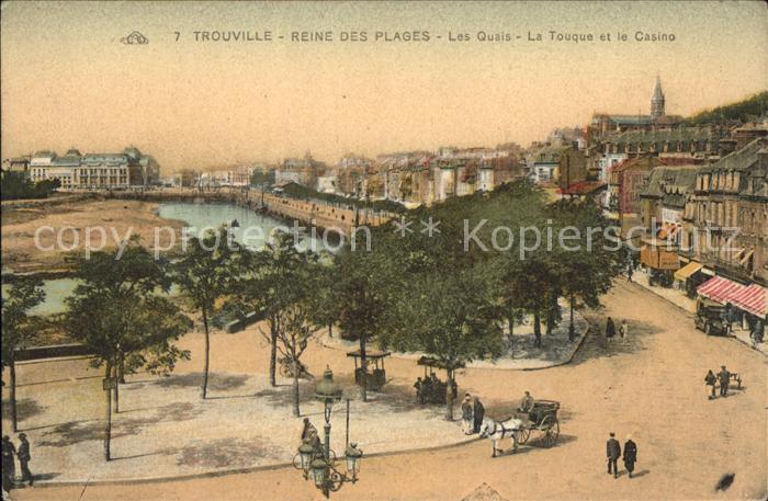 Trouville-sur-Mer Reine des Plages Quais Touque Casino