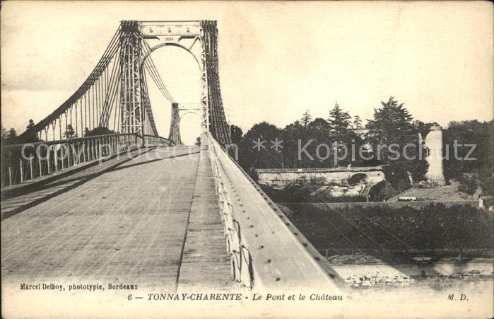 Tonnay-Charente Pont et Chateau