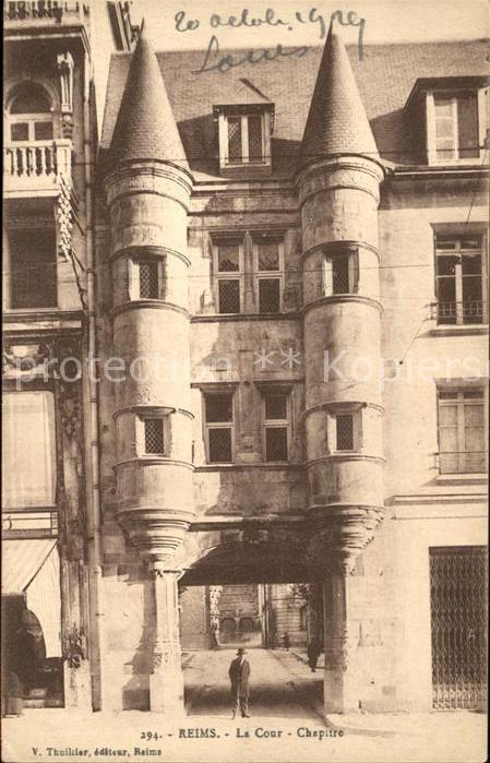 Reims Champagne Ardenne La Cour Chapitre