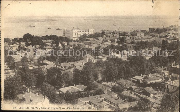 Arcachon Gironde Vue generale