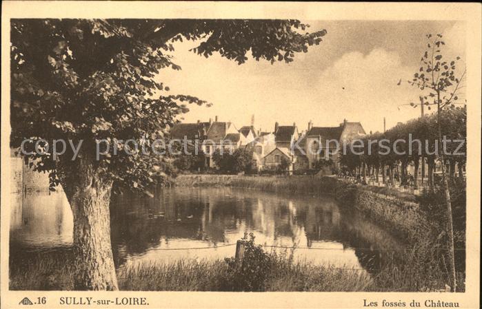 Sully-sur-Loire Les fosses du Chateau