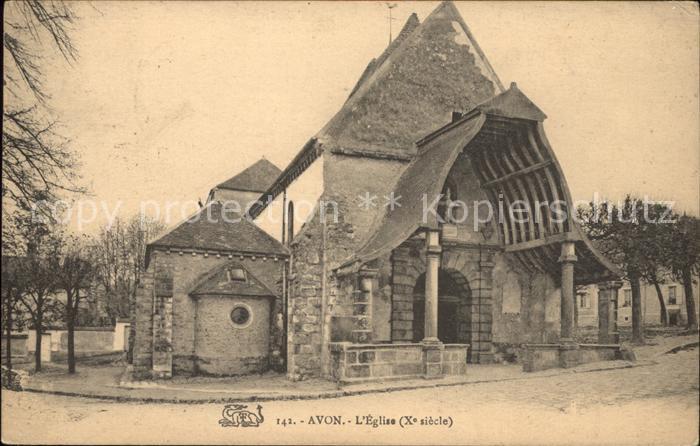 Avon Seine-et-Marne Eglise X siecle