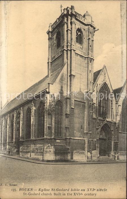 Rouen Eglise Saint Godard XVI siecle