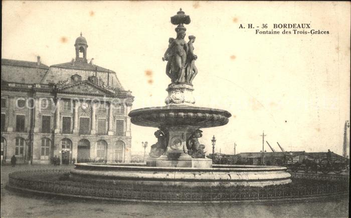 Bordeaux Fontaine des Trois Graces