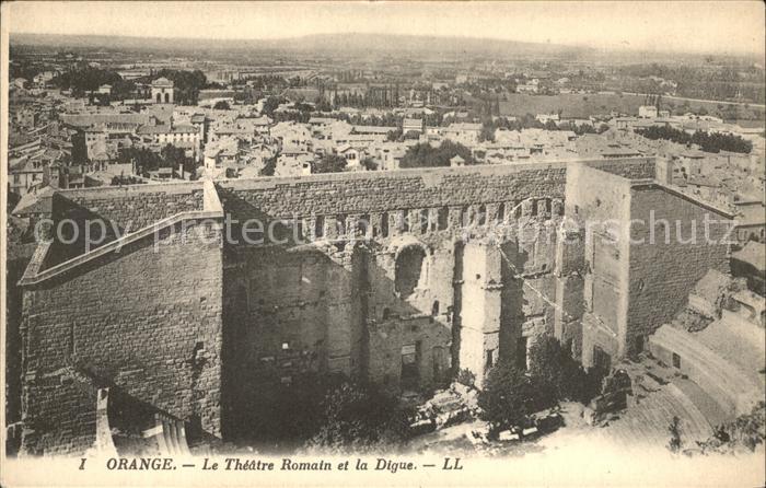 Orange Vaucluse Theatre Romain et la Digue