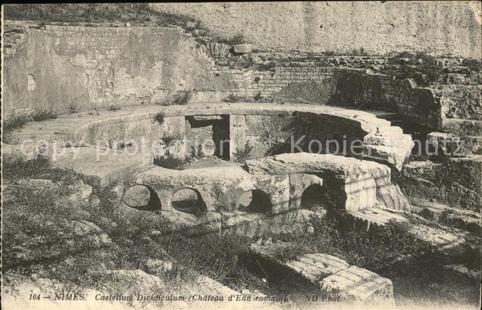 Nimes Castellum Dividiculum Chateau d Eau romain