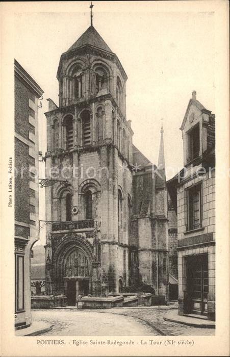 Poitiers 86 Eglise Sainte Radegonde