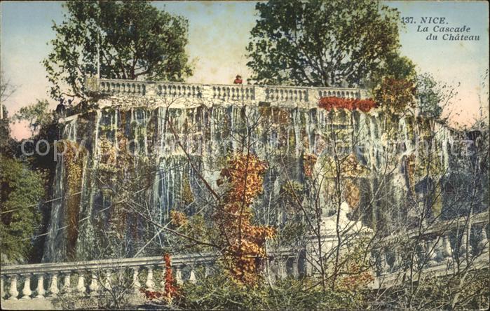Nice Alpes Maritimes Cascade du Chateau
