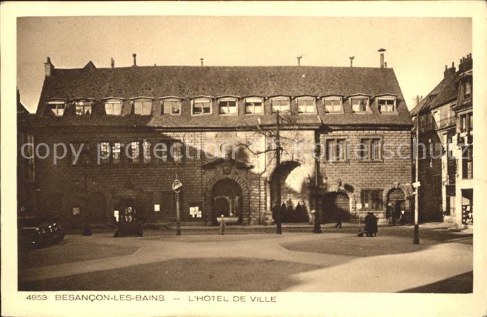 Besancon les Bains Hotel de Ville