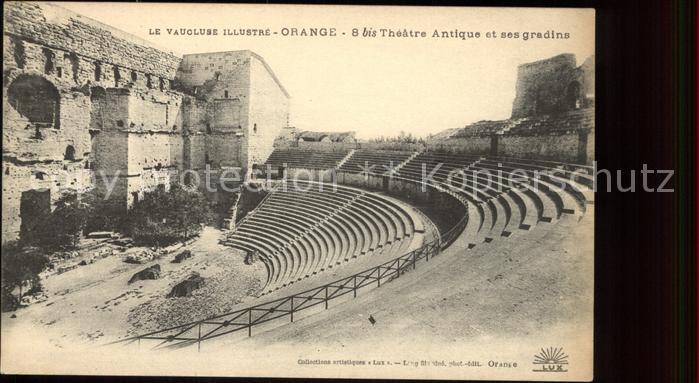 Orange Vaucluse Theatre Antique et ses gradins