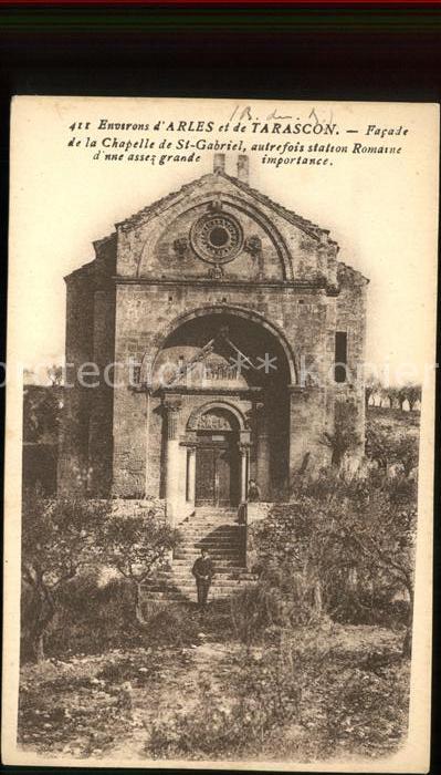 Arles Bouches-du-Rhone Facade de la Chapelle Saint Gabriel