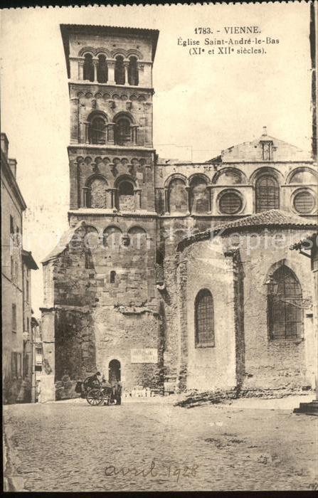 Vienne Isere Eglise Saint Andre le Bas XI et XII sie